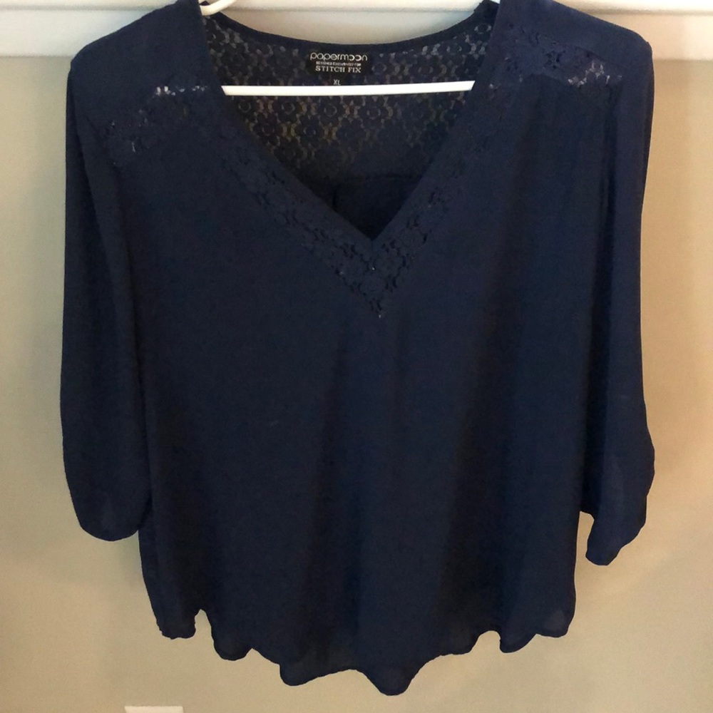 3 quarter sleeve blouse